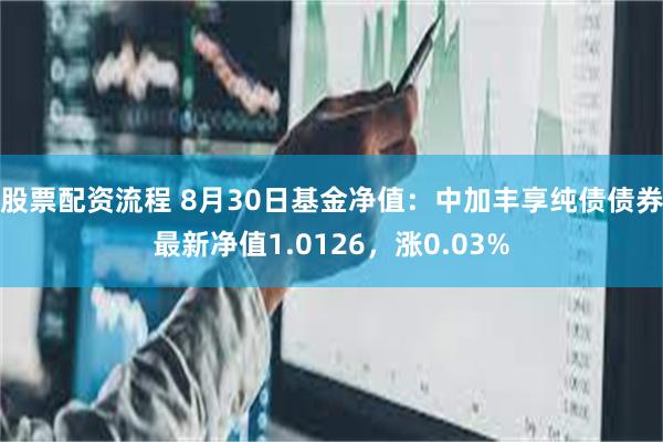 股票配资流程 8月30日基金净值：中加丰享纯债债券最新净值1.0126，涨0.03%